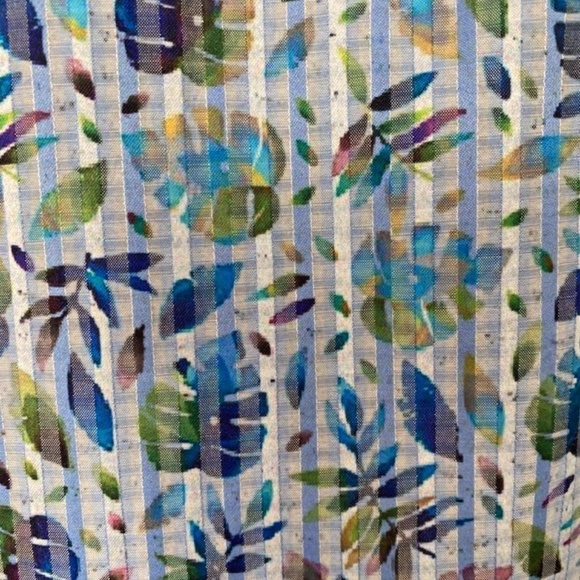 Daniel Hechter Paris Short Sleeve Palm Leaves Multi-color Casual Shirt, L - Picture 11 of 11